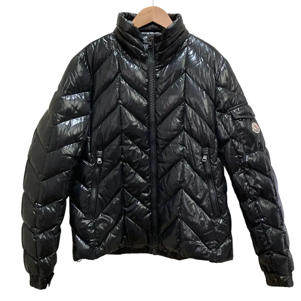 Pre-owned MONCLER Nylon Small Leather Goods BERRIAT Quilted Down Jacket