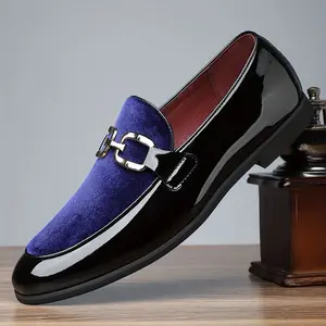 Men's Light Business Style Bit Loafers - PU Uppers, Lightweight Slip On Dress Shoes - For Office & Daily Wear - For Men - Perfect for Business Professionals