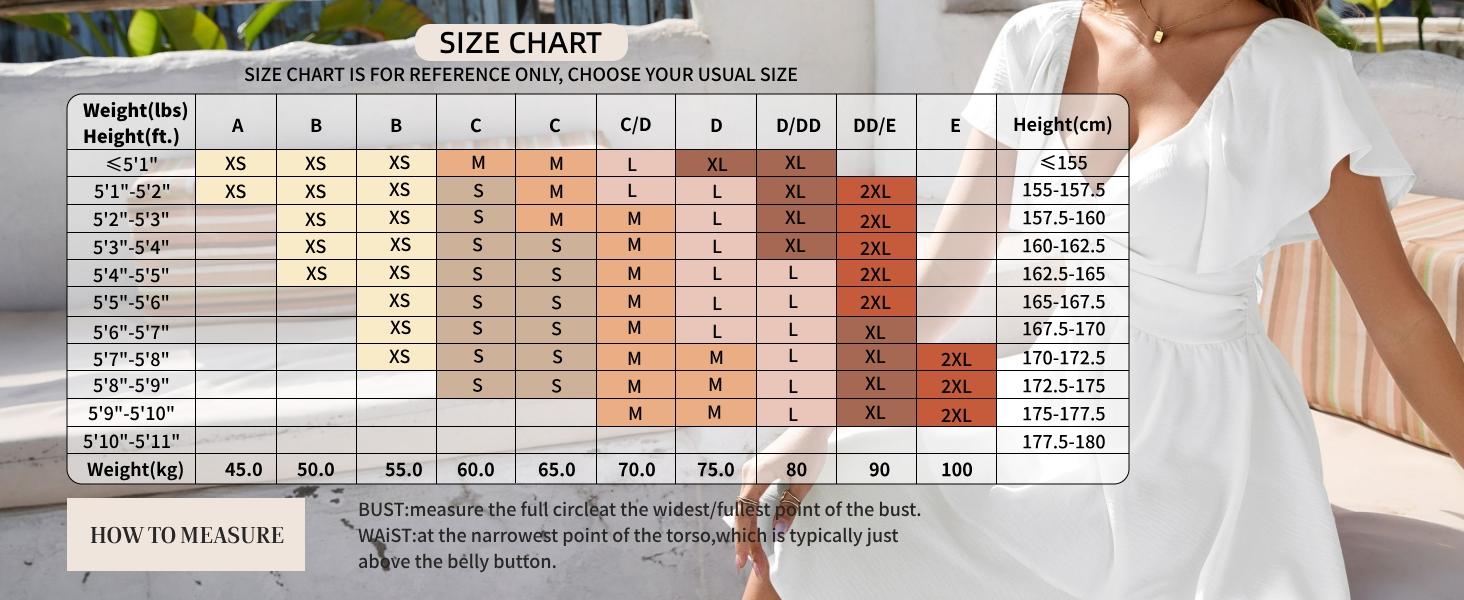 Chicovar Women's Summer Sweetheart NecklineKnot Front Flowy Mini Chiffon Dresses, Easter dress,Flutter Sleeve, Tie-Back, A-Line Cut, No Scratchy, No Sheer, Wedding Guest,Bridal Shower, Church, Party, Casual, or Daily Wear