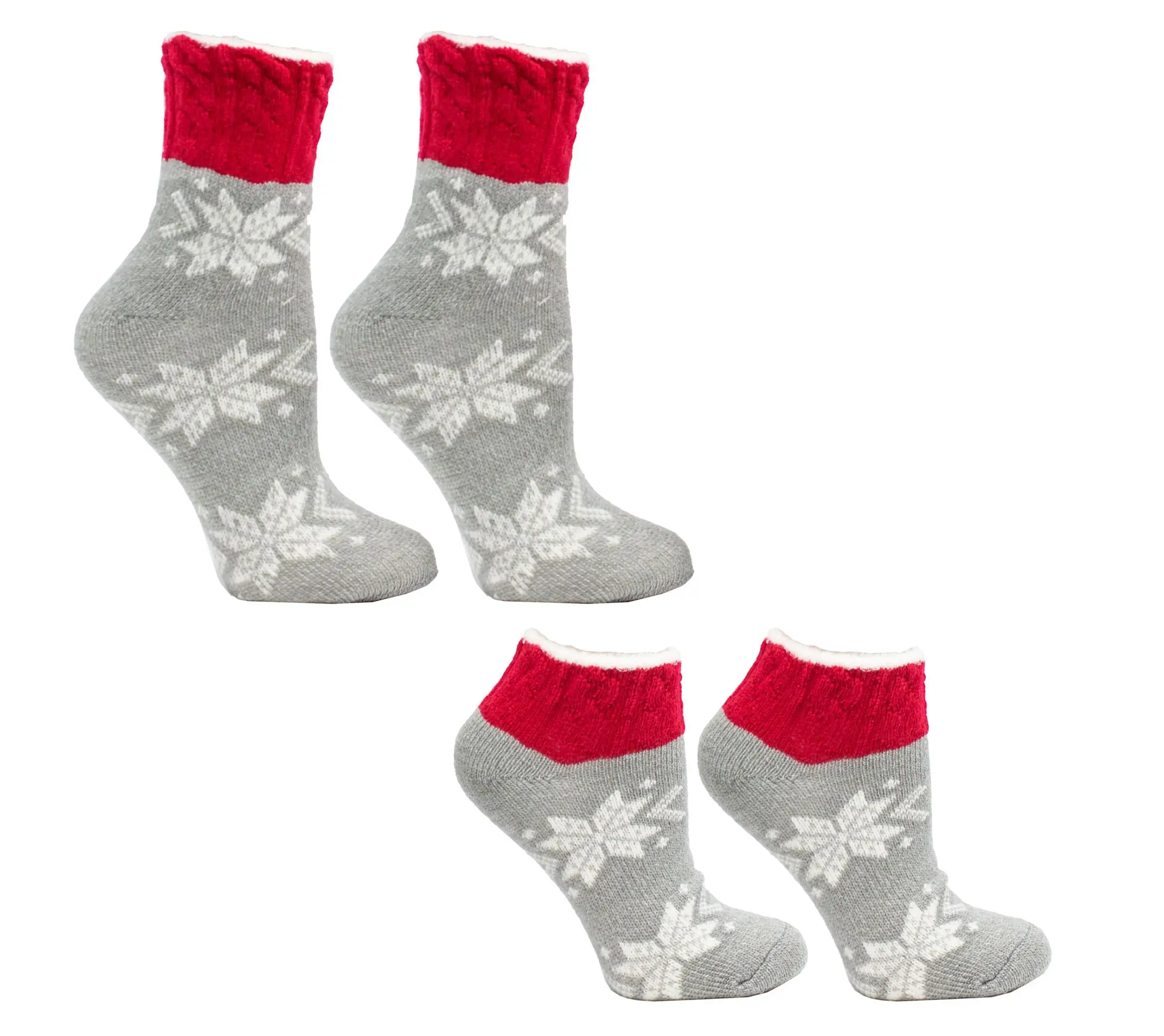 MinxNY Blizzard Blues Double Layer Socks Set