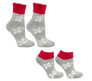 MinxNY Blizzard Blues Double Layer Socks Set