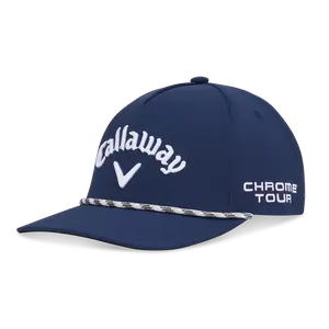 Callaway Golf Men's Tour Authentic Performance Pro Rope Hat in Navy | Size: Adjustable