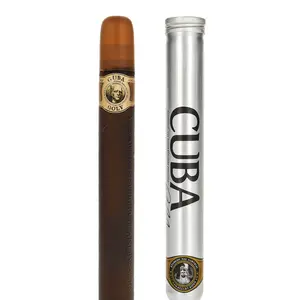 Cuba Gold Eau De Toilette Spray for Men 1.17 Ounce - Masculine Fragrance with Warm Aromatic Notes for Formal & Everyday Use