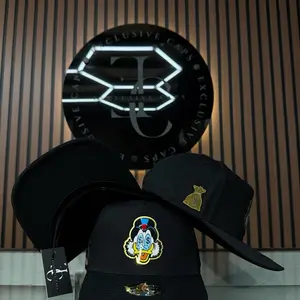 Exclusive Money Duck SnapBack Hat-Black Cotton