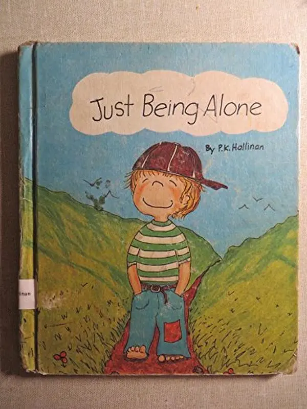 USED Book - Just being alone by P.K. Hallinan (Unknown) - english
