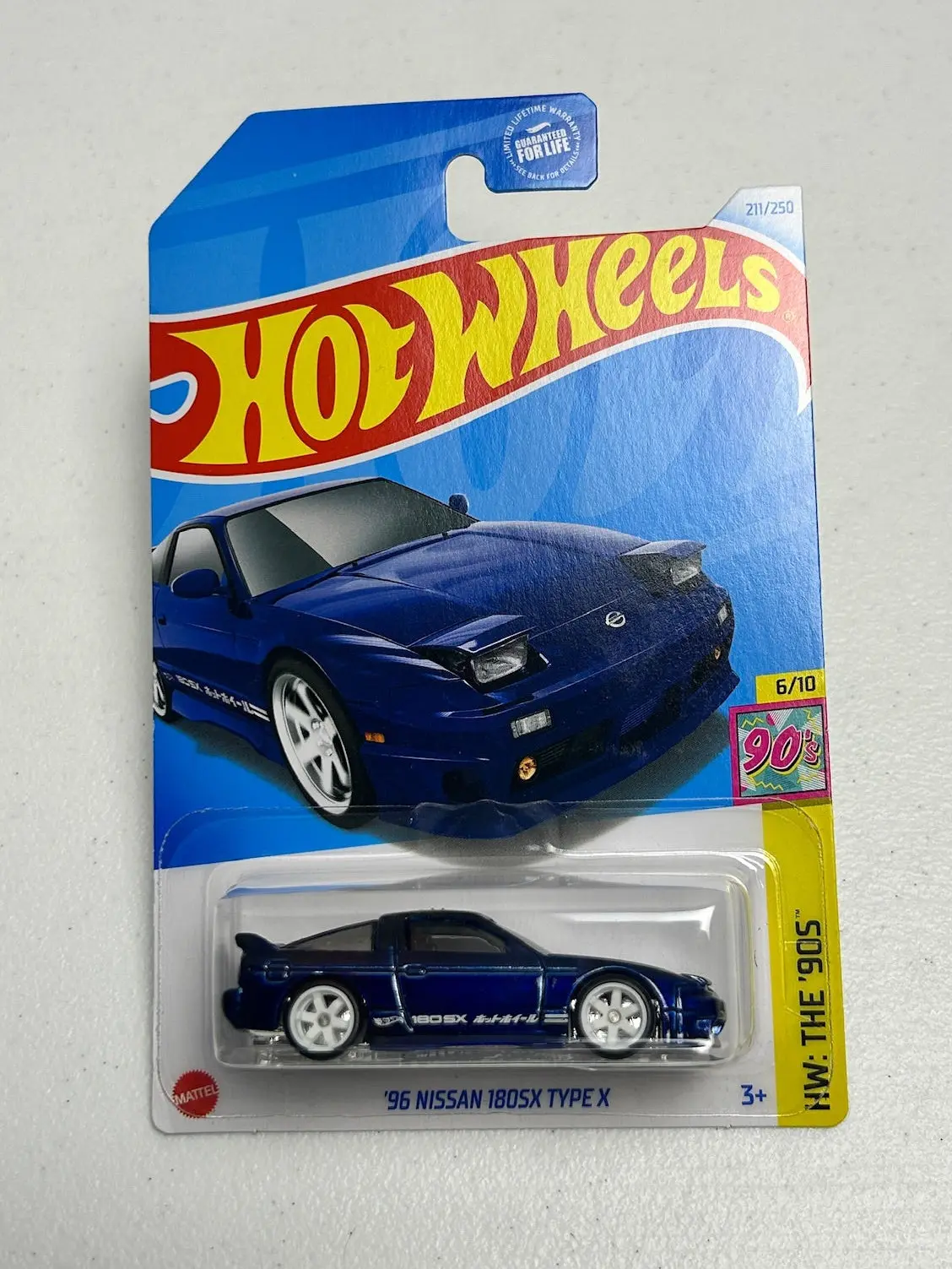 Hot Wheels 1:64 '96 Nissan 180SX Type X Super TH