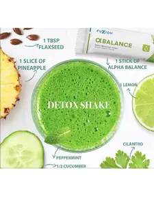 Fuxion Alpha Balance Liquid Chlorophyll Extract Drops - Healthy Drink with Rich Chlorophyll for pH Balance - Edible, Healthcare Supplement Natural