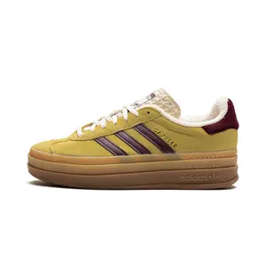Gazelle Bold Platform WMNS "Yellow Burgundy" IF5937