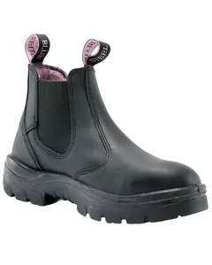 Steel Blue Women's Women'S Hobart Waterproof Work Boot Soft Toe - 810891W-Blk