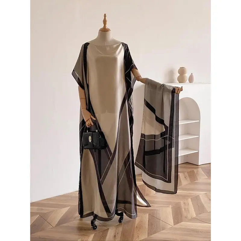 Women's Elegant Shawl & Scarf Set, Casual Trendy Long Scarf & Shawl, Fashionable Accessories Women & Girls All Season