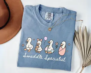 Comfort Colors NICU Nurse Shirt, Goose Nicu Nurse Tee, Swaddle Specialist Tshirt, Neonatal ICU Nurse Gift, Labor And Delivery Nurse Top