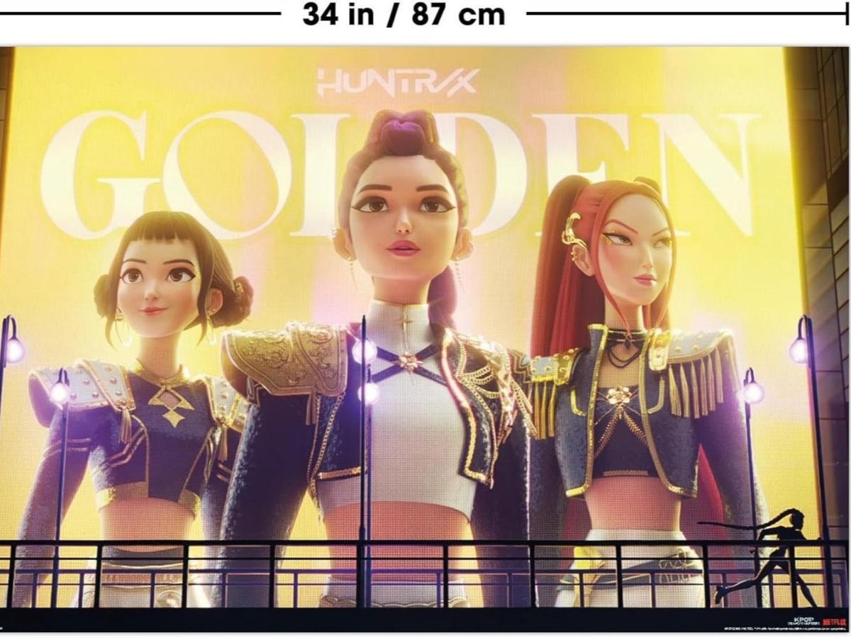 K-Pop Demon Hunters Bedroom Wall Tapestry — Home Decor Tapestry & Fan Party Backdrop Poster