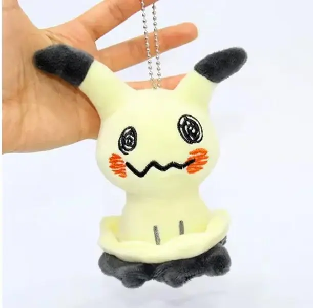 Mimikyu Plush Keychain 12cm Plush Keychains Keyring Doll Pendant Toy Christmas Child Gifts