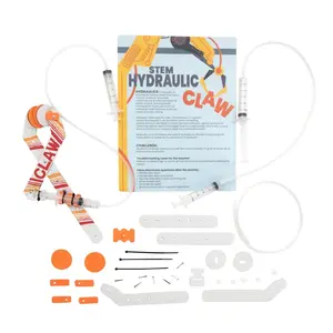 5" x 10" STEM Hydraulic Claw Activity Learning Challenge Craft Kit - Makes 12