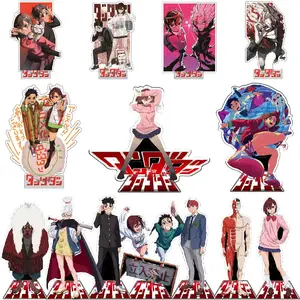 Anime Dandadan Momo Acrylic Keychain Stand Model Plate Fans Bag Gift Figure Display Fashion Cosplay Ornaments Decoration 15cm