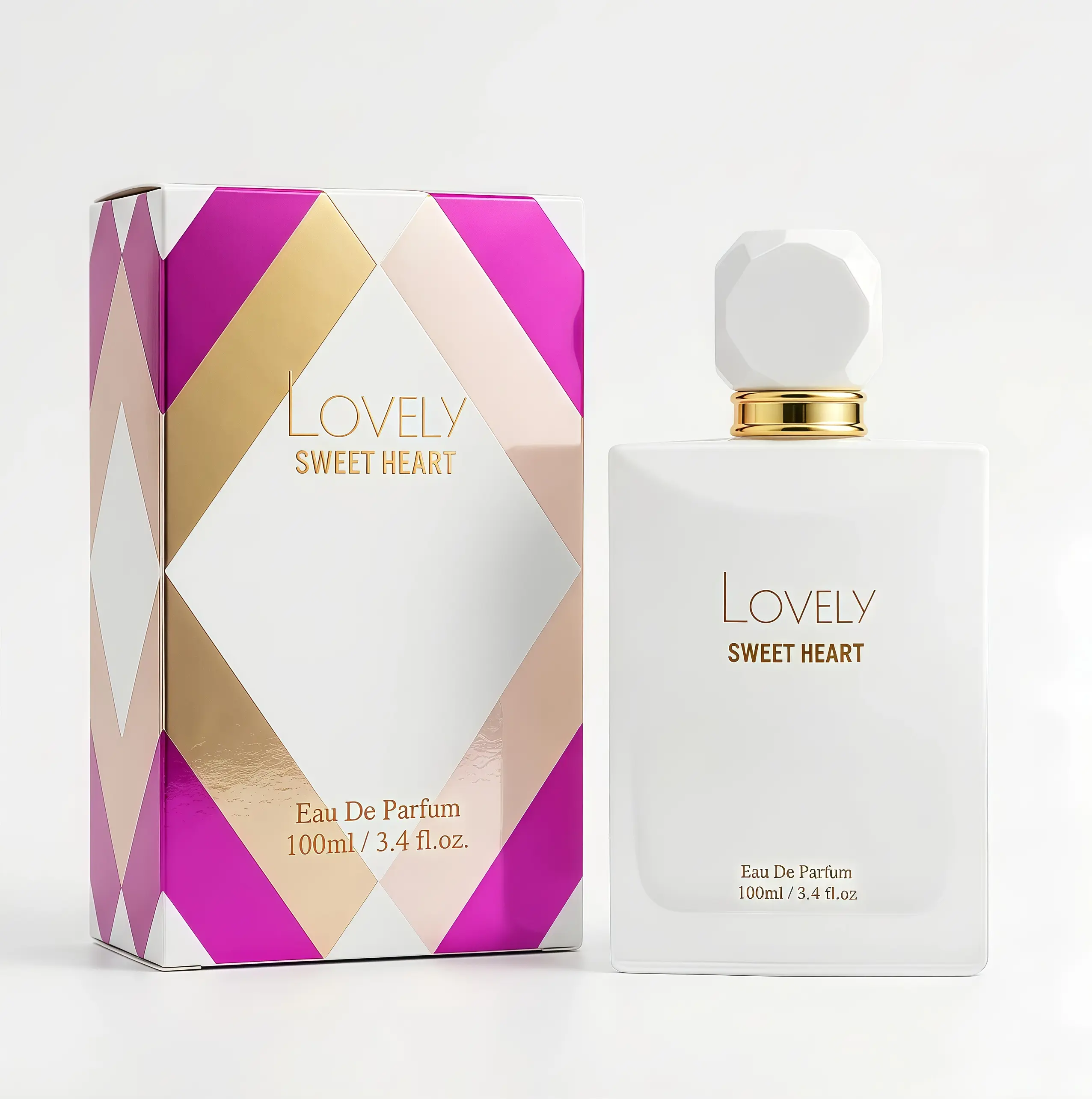 LOVELY SWEET HEART Eau De Parfum |100ml(3.40z)Perfume | with a gentle blend of WormwoodPeach,cinnamon,spices & woody notes perfume para hombresllong lastingperfumes| multi-scent womancozyscentl perfumefor women ThanksgivingChristmas Valentine's Day Gift