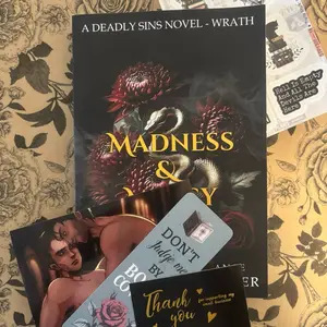 Madness & Mercy - Swag Pack by Cheyanne Brubaker An MM Dark Mafia Romance Book