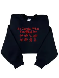 Obsession 2026 Horror Movie Embroidered Sweatshirt, Thriller Film Inspired Crewneck Hoodie, Spooky Cinema Fan Gift