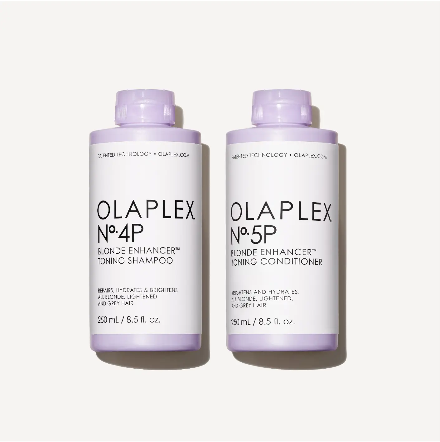 OLAPLEX Blonde + Bond Duo - Highly Concentrated Hydrating Purple Shampoo & Conditioner to Brighten, Tone, Strengthen, & Smooth OLAPLEX Blonde + Bond Duo - Highly Concentrated Hydrating Purple Shampoo & Conditioner to Brighten, Tone, Strengthen, & Smooth