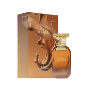 Afnan Delicious Bouquet Eau De Parfum 3.4 oz for Women | Sweet Caramel Vanilla Gourmand Perfume
