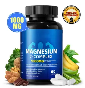 1000mg Magnesium Complex - 10 Elemental Magnesium Complex & Zinc for Calming Sleep & Relax - US Made - Dietary Supplement for Hair Health Digestive Detox & Cortisol Balance-3rd Party Tested Tablets Fitness, magnesium glycinate Vitamin