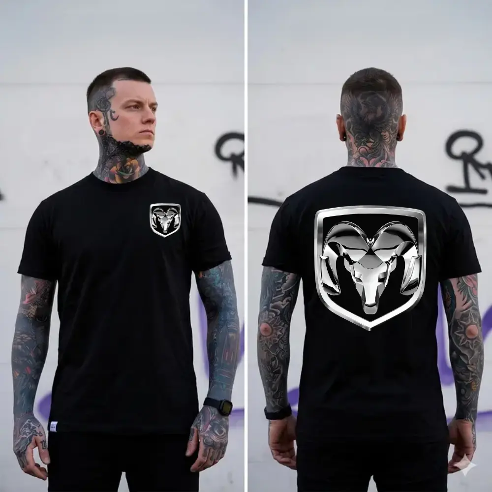 Dodge Ram 2-sided T-shirt - Truck Graphic Tee, Unisex Shirt, Men Gift, Men Shirt, Full Size, Full Color