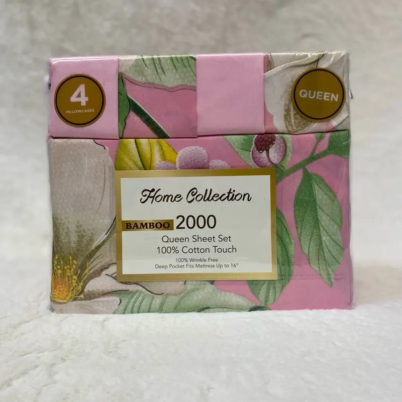 Queen size bamboo sheets 6pc