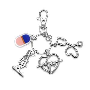 MeDCharms Badge Keychain