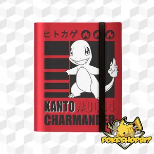 Ultra Pro: 2025 Pokémon Kanto Charmander Binder 9 Pocket