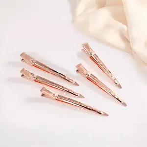 3 Piece Professional Duckbill Hair Clips, Anti-Slip Dividers with Hole Design for Hairstyle and Dyeing, High-End Salon Tools for Women, Hair Accessories for Women