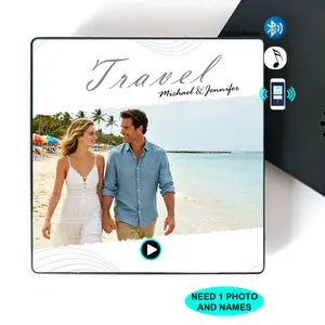 {boyfriend birthday gift}Personalized Photo Fridge Magnet with Bluetooth  Custom Dog Cat Album Magnet Frame | Gifts for  Boyfriend, Birthday Gifts for BF, Graduation Leis, Teacher Gifts, Teen Girl Gifts, Anniversary Gift, Unique Music Home Decor