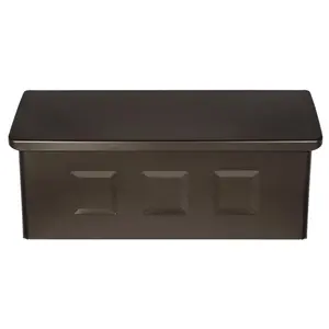 Architectural Mailboxes  Wayland Wall Mount Mailbox - Rubbed Bronze - Small