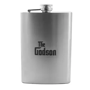 8oz The Godson Flask L1