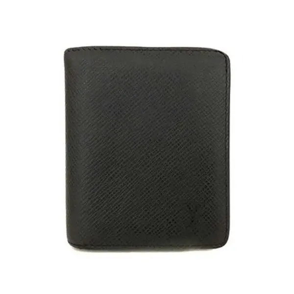 Pre-owned Louis Vuitton Other Other Taiga Porte Billets 3 Cartes Leather Bifold Wallet 12215805764/121157
