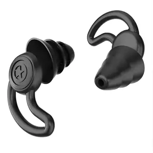 Noise Cancelling Earplugs, Waterproof Earplugs, Washable Hearing Protection for Sleep, Work, Travel, Concerts, Swimming, Snoring Relief