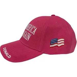 Trump MAGA Hat for Men & Women - Make Beautiful America Great Once Again - Charlie Kirk 47 - with American Flag