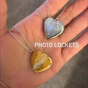 Custom Photo Lockets - Gold & Silver