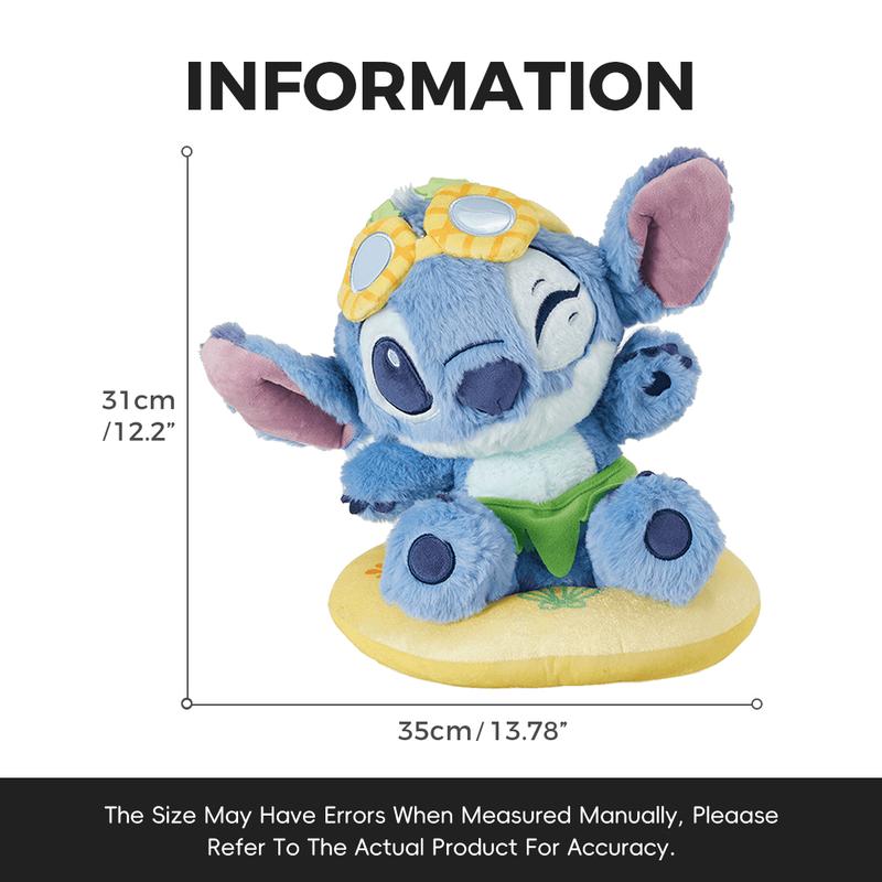 Disney Stitch Summer Fun Plush Toy - Plush Toy Dolls and Figurines, Gifts for Children