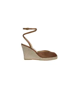 Pasina Suede Espadrille Chestnut