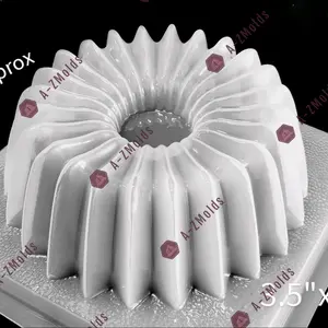 accordion Plastic Mold, chocolate, pudding,jello plaster plastic mold 2L approx