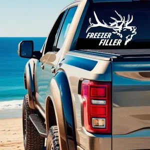 Freezer Filler Elk Decal for Car Yeti Cup Cooler or Any Hard Surface Awesome Design Perfect for Vehicle Personalization