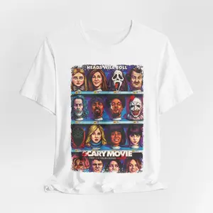 Scary Movie T-Shirt, Sweatshirt, Hoodie, Horror Comedy Graphic Tee, Vintage Retro Movie Shirt, Funny Slasher Parody Apparel, Unisex Cotton Tee, Comfortable Shirt Gift For Horror Fans