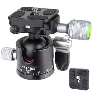ARTCISE CB28 28MM Camera Tripod Ball Head All Metal CNC Low Profile Tripod Head