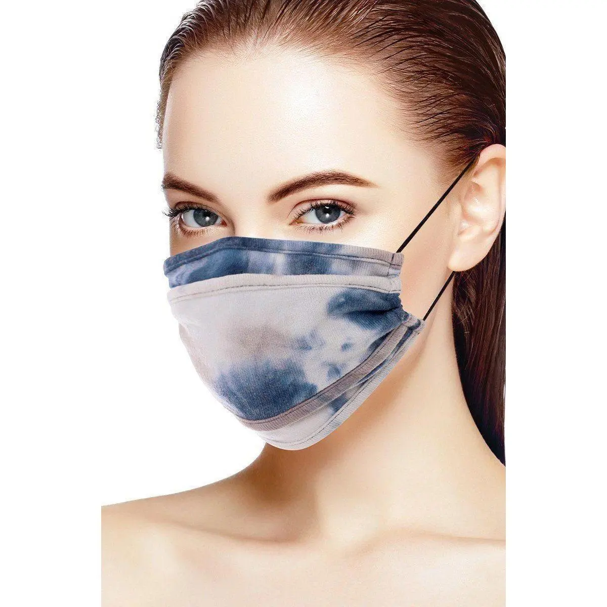 Tie Dye Trifold Reusable Face Mask