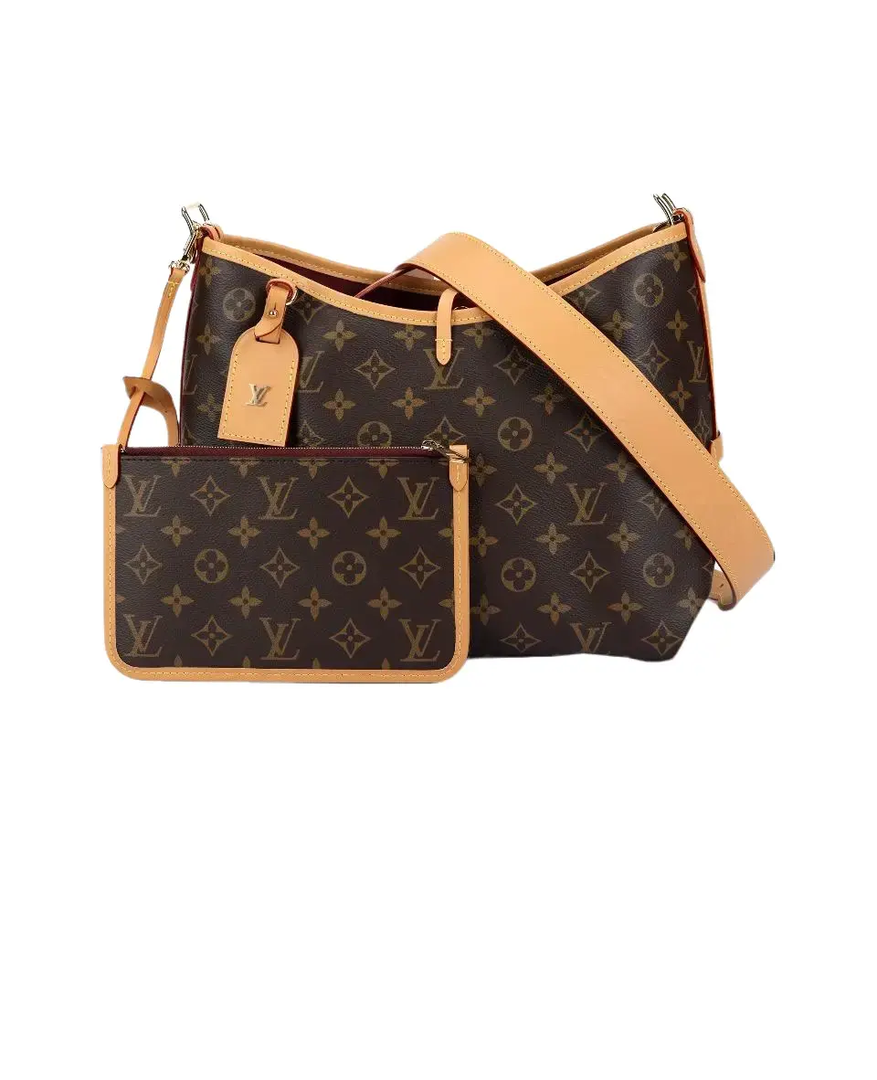 Pre-owned Louis Vuitton Preowned Carryall MM Monogram Shoulder Tote Bag