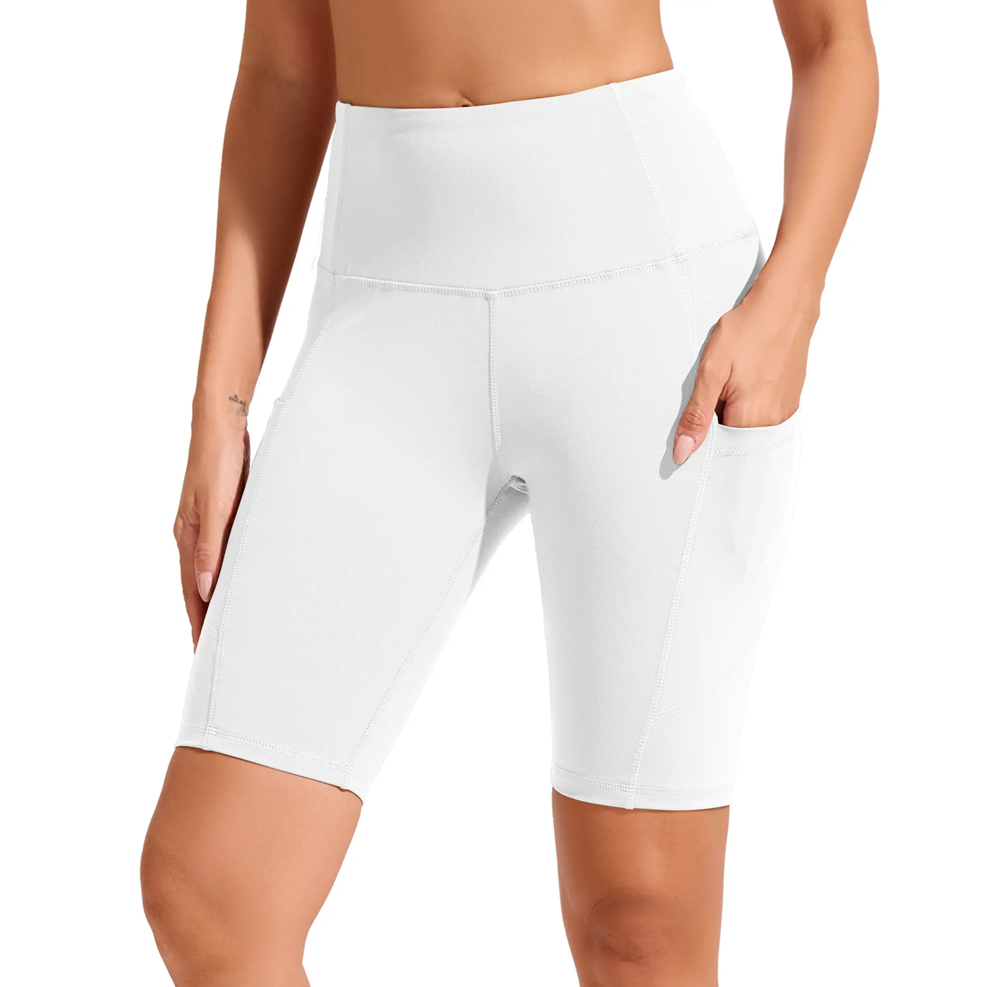 Showitty 1/3 Pack Biker Shorts Women with Pockets 11” Shorts High Waist Casual Daily Wear Comfortable Fit Showitty 1/3 Pack Biker Shorts Women with Pockets 11” Shorts High Waist Casual Daily Wear Comfortable Fit