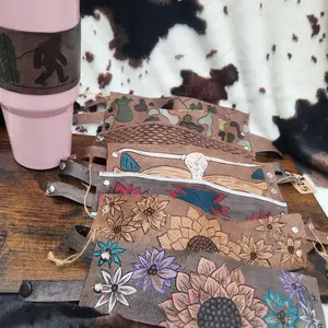 Stanley leather cup wraps/ leather cup wraps