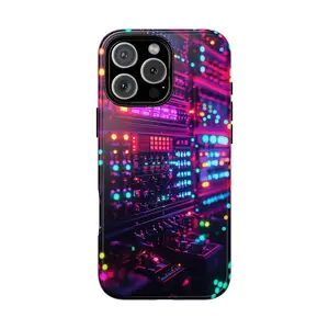Modular Synthesizer Electronic Music EDM Phone Case for iPhone  – Lifetime Warranty PhoneInk983