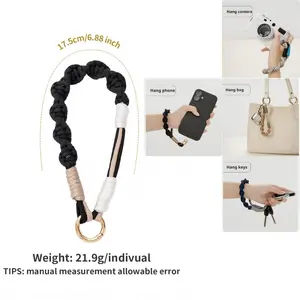 Handmade Braided Phone Lanyard Wrist Strap Premium Simple Shockproof Mobile Rope Keychain Bag Chain Gift