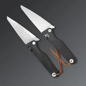 Black Tactical Folding Survival Knife